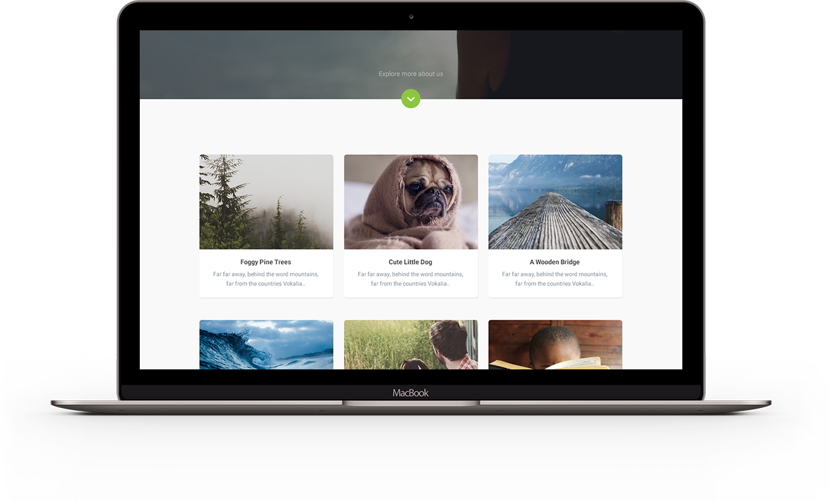 Free HTML5 Bootstrap Template